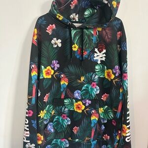 Zoo York Multicolor Leaf Pattern Hoodie